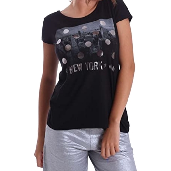 Vêtements Femme T-shirts manches courtes Converse 10004957 Noir
