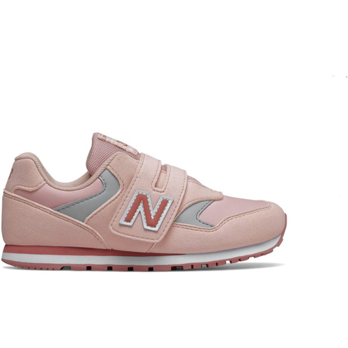 Chaussures Fille Baskets mode New Balance YV393 Rose