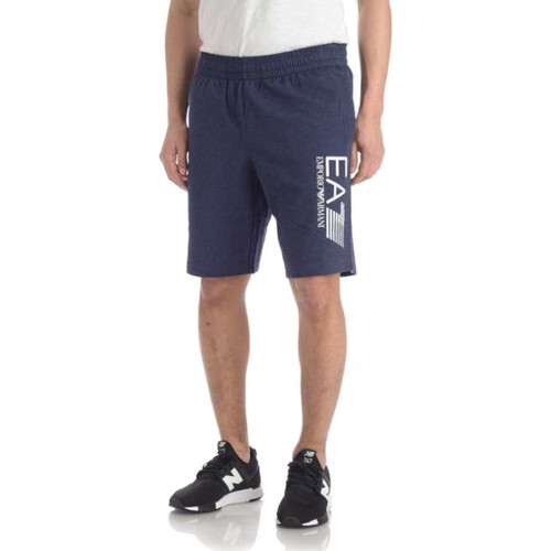 Vêtements Homme Shorts / Bermudas Emporio Armani EA7 3ZPS73-PJ05Z Bleu