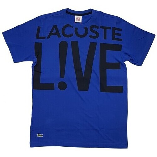 Vêtements Homme T-shirts manches courtes Lacoste TH7811 Bleu