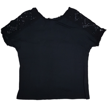Vêtements Femme T-shirts manches courtes Deha D53270 Noir
