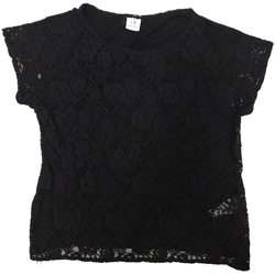 Vêtements Femme T-shirts manches courtes Deha B52144 Noir