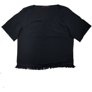 Vêtements Femme T-shirts manches courtes Café Noir OJT012 Noir