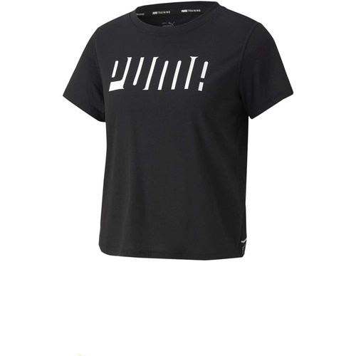 Vêtements Femme T-shirts manches courtes Puma 519489 Noir