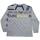 Vêtements Garçon T-shirts manches longues Emporio Armani EA7 6HBT55-BJ7CZ Gris