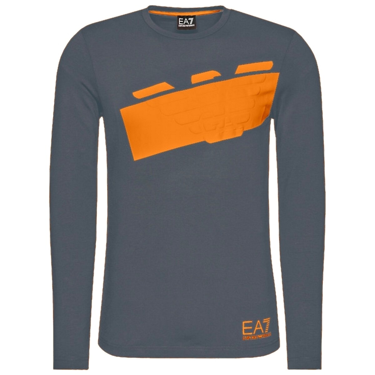 Vêtements Homme T-shirts manches longues Emporio Armani EA7 6HPT32-PJ3NZ Gris