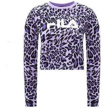 Vêtements Femme T-shirts manches courtes Fila top 687972 Violet