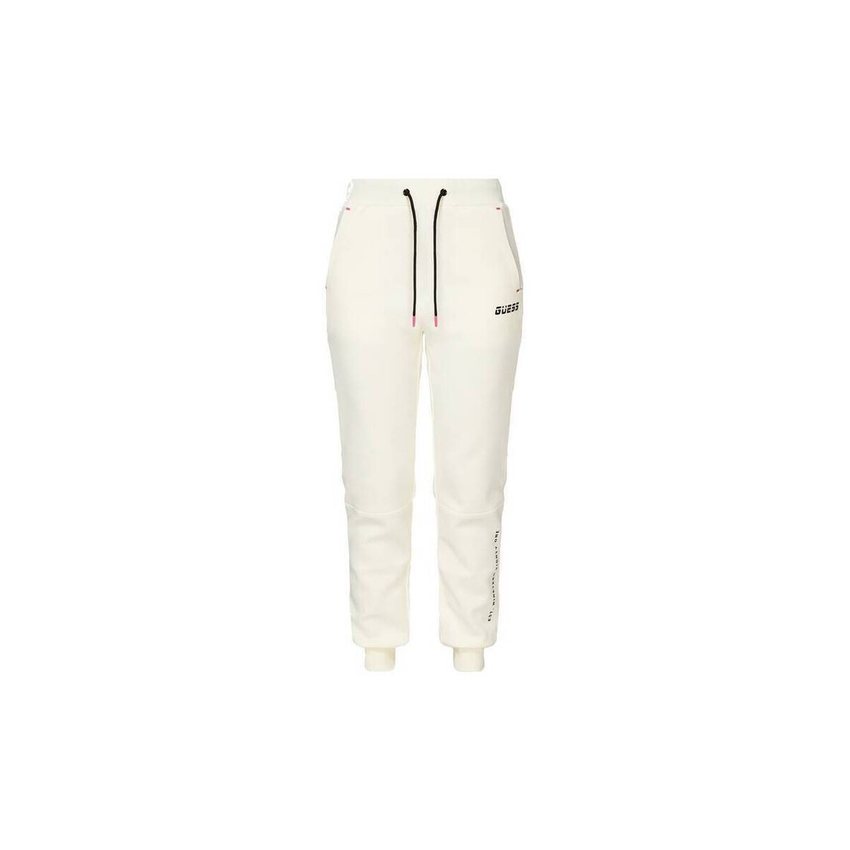 Vêtements Femme Pantalons de survêtement Guess O0BA26-KA3P0 Blanc
