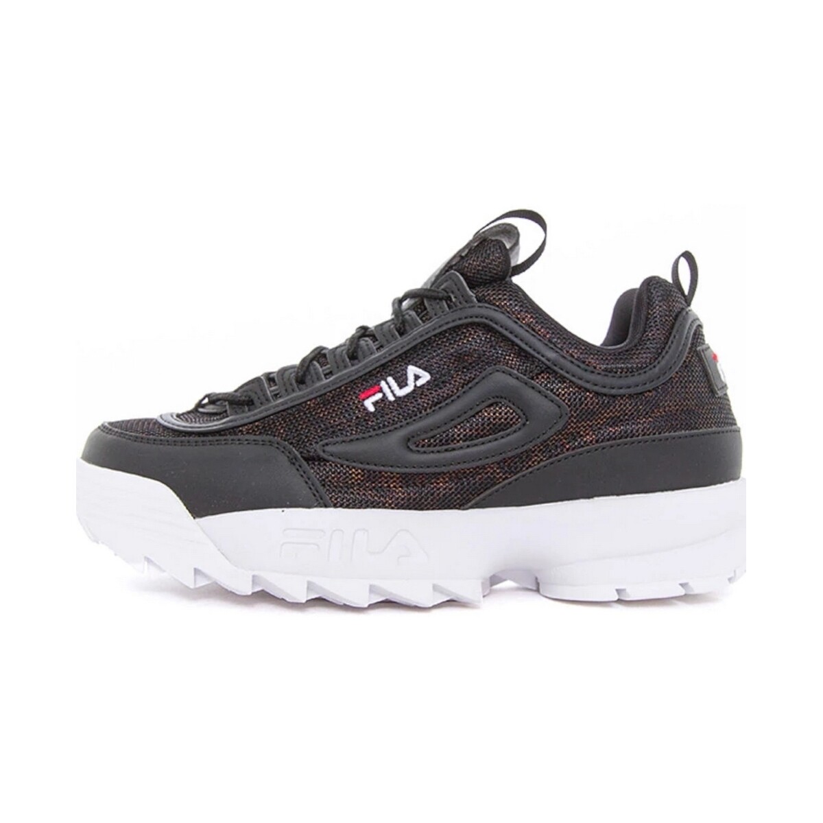 Chaussures Fille Baskets mode Fila 1011082-RAGAZZO Noir