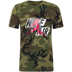 Vêtements charm T-shirts manches courtes Nike CU2072 Kaki