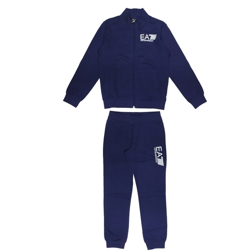 Vêtements Garçon Ensembles de survêtement Pantalons 5 poches 3ZBV53-BJ05Z Bleu