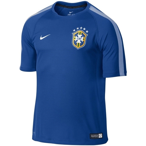 Vêtements Homme T-shirts manches courtes zip Nike 575697 Bleu