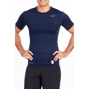 Vêtements Homme T-shirts manches courtes zip Nike 269603 Bleu