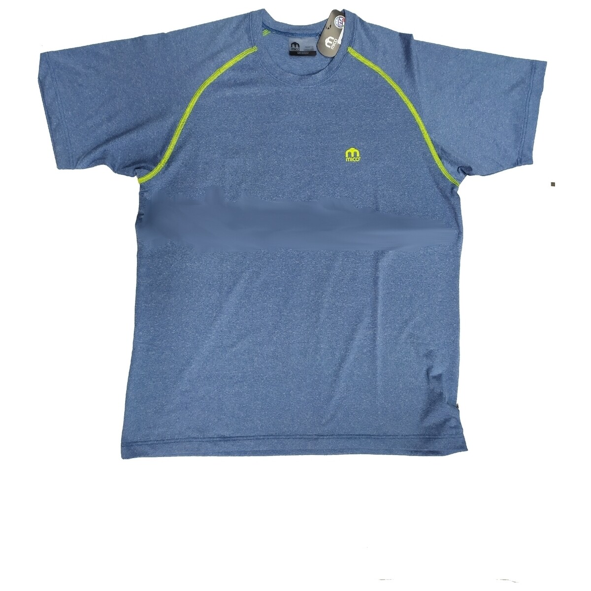 Vêtements Homme T-shirts manches courtes Mico IN3339 Bleu