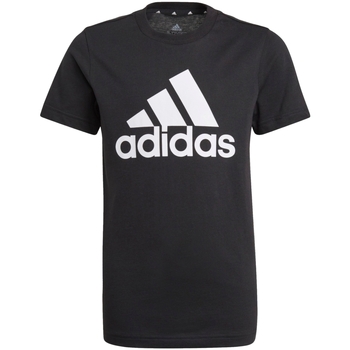 Vêtements Garçon T-shirts manches courtes essentials adidas Originals GN3999 Noir