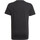 Vêtements Garçon T-shirts manches courtes adidas Originals GN3999 Noir