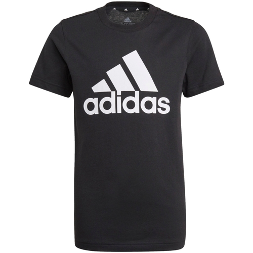Vêtements Garçon T-shirts manches courtes adidas Originals GN3999 Noir