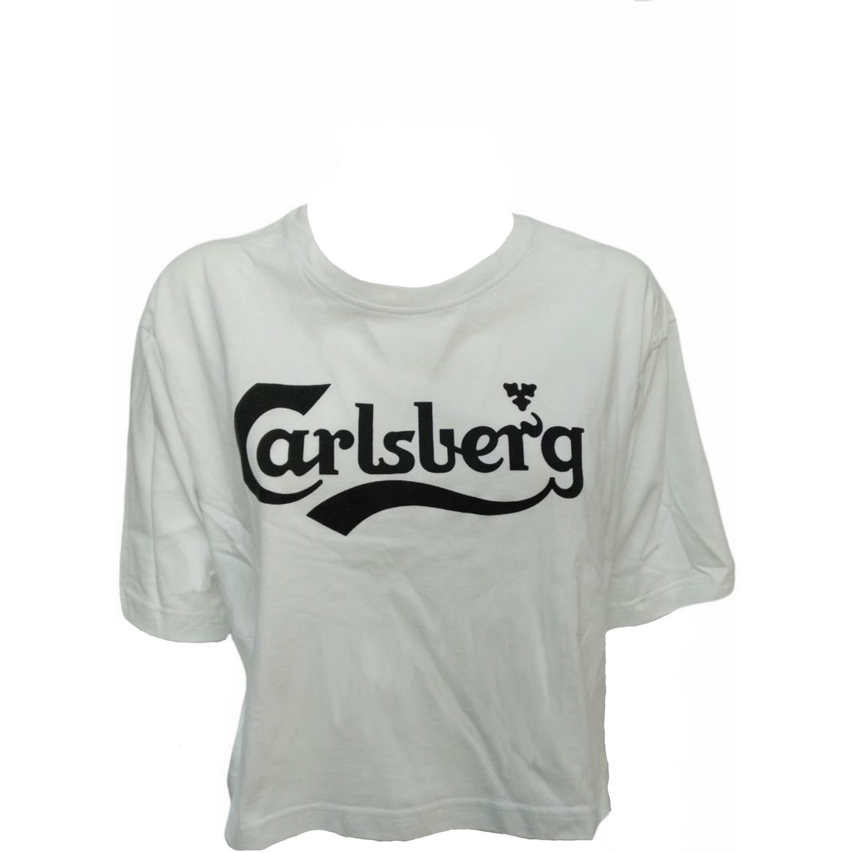 Vêtements Femme T-shirts manches courtes Carlsberg CBD2153 Blanc