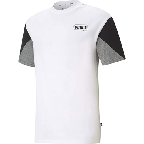 Vêtements Homme T-shirts manches courtes Puma 585739 Blanc