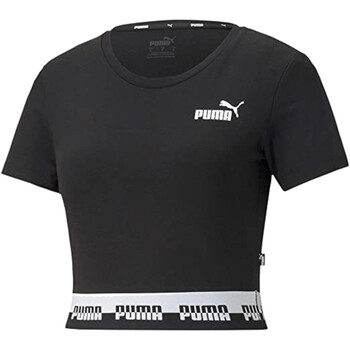 Vêtements Femme T-shirts manches courtes Puma 585906 Noir