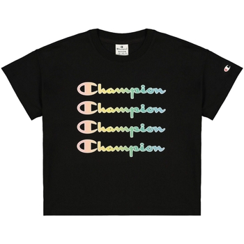 Vêtements Femme T-shirts manches courtes Champion 114091 Noir