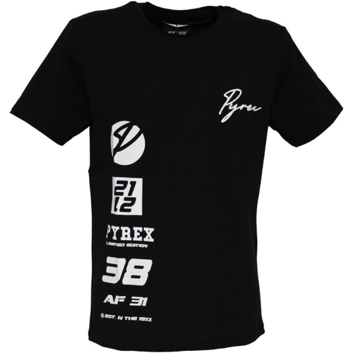 Vêtements Homme T-shirts manches courtes Pyrex 42172 Noir