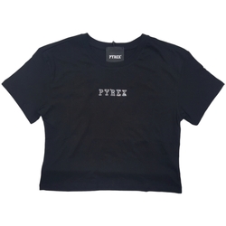 Vêtements Femme T-shirts manches courtes Pyrex 42009 Noir