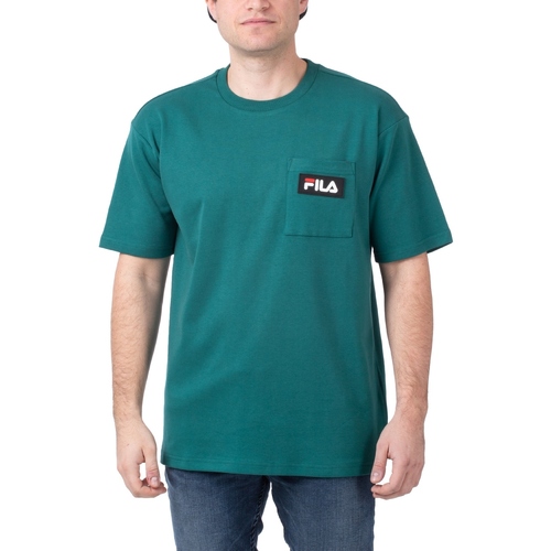 Vêtements Homme T-shirts manches courtes Fila stampa 688533 Vert
