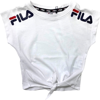 Vêtements Fille T-shirts manches courtes Fila 688637 Blanc