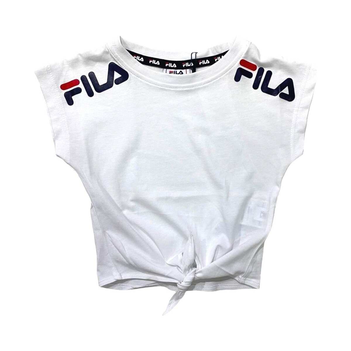 Vêtements Fille T-shirts manches courtes Fila 688637 Blanc