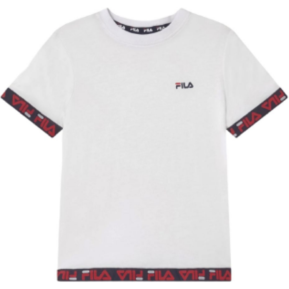 Vêtements Fille T-shirts manches courtes Fila 688656 Blanc