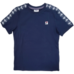 Vêtements Garçon T-shirts manches courtes Fila 688703 Bleu