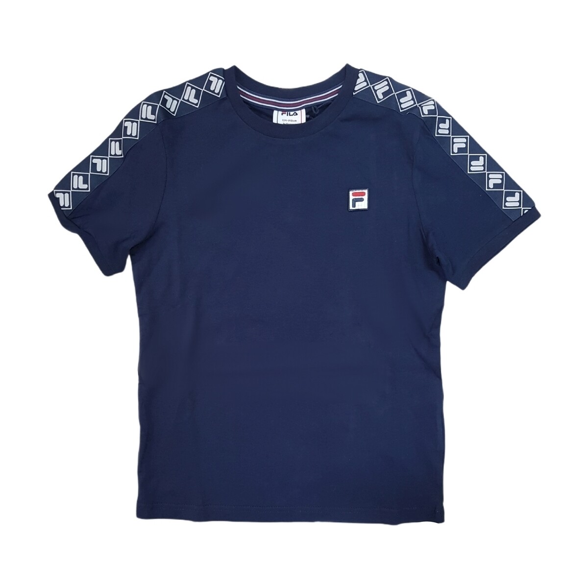 Vêtements Garçon T-shirts manches courtes Fila 688703 Bleu