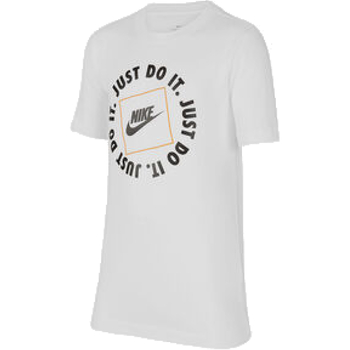 Vêtements Garçon T-shirts manches courtes Nike slippers DC7522 Blanc