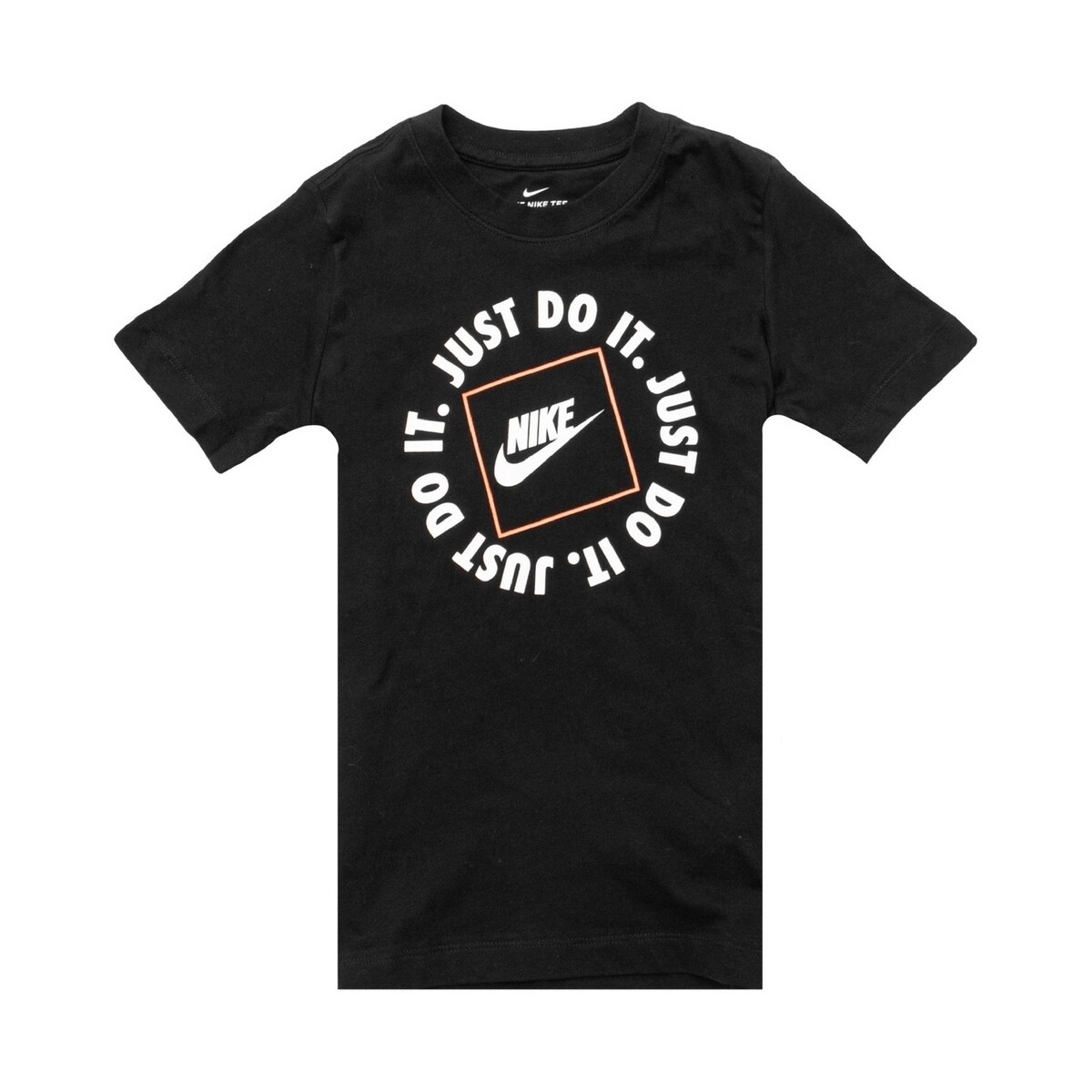 Vêtements Garçon T-shirts manches courtes Nike DC7522 Noir