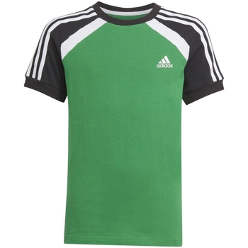 Vêtements Garçon T-shirts manches courtes adidas Originals GQ4188 Vert