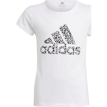 Vêtements Garçon T-shirts manches courtes airport adidas Originals GN1435 Blanc