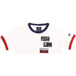 Vêtements Garçon T-shirts manches courtes Champion 305633 Blanc