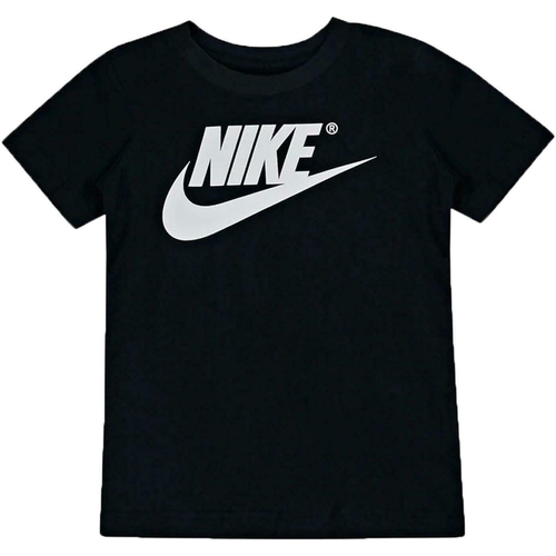 Vêtements Garçon T-shirts manches courtes Nike 8U7065 Noir
