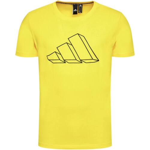 Vêtements Homme T-shirts manches courtes adidas Originals GL5658 Jaune