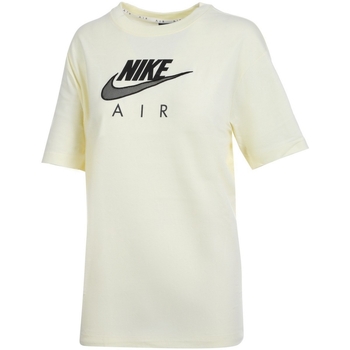 Vêtements Femme T-shirts manches courtes Nike CZ8614 Jaune