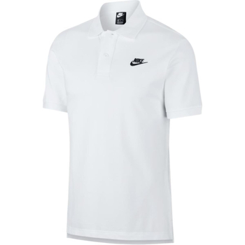 Vêtements Homme Polos manches courtes Nike CJ4456 Blanc