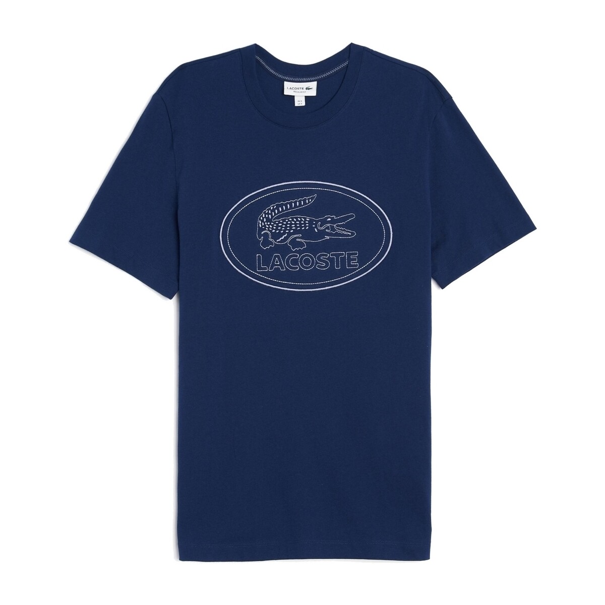 Vêtements Homme T-shirts manches courtes Lacoste TH0453 Bleu