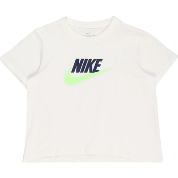Vêtements Fille T-shirts manches courtes Nike DA6925 Blanc