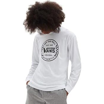 Vêtements Homme T-shirts manches longues Vans VN0A54DO Blanc