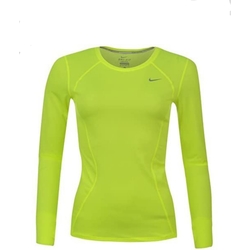 Vêtements Femme T-shirts manches longues Nike 645445 Jaune