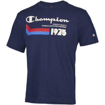Vêtements Homme T-shirts manches courtes Champion 215710 Bleu