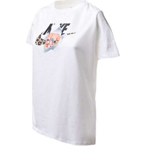Vêtements Femme T-shirts manches courtes Nike DD1483 Blanc