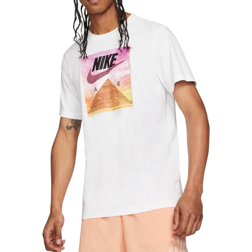 Vêtements Homme T-shirts manches courtes Nike DD1268 Blanc
