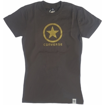 Vêtements Femme T-shirts manches courtes Converse 7ED512F Marron